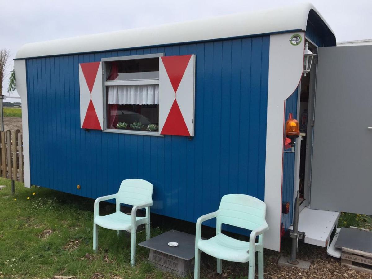 B&B Boerderij Rust, In Pipowagens! Den Helder Kültér fotó