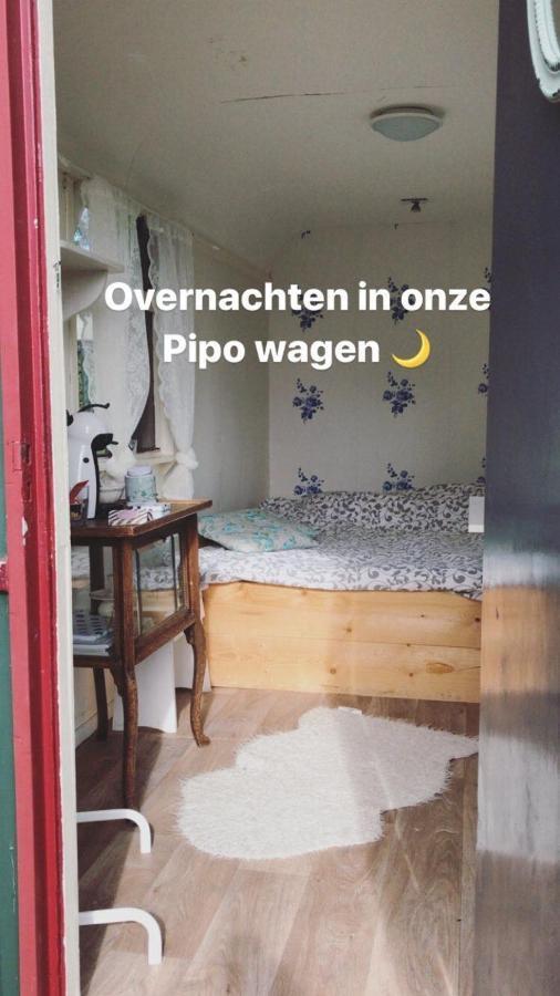 B&B Boerderij Rust, In Pipowagens! Den Helder Kültér fotó